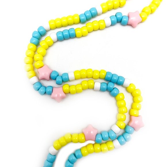 LASR Dazzling Ice Diamond Rave Kandi Necklace - Picture 4 of 4